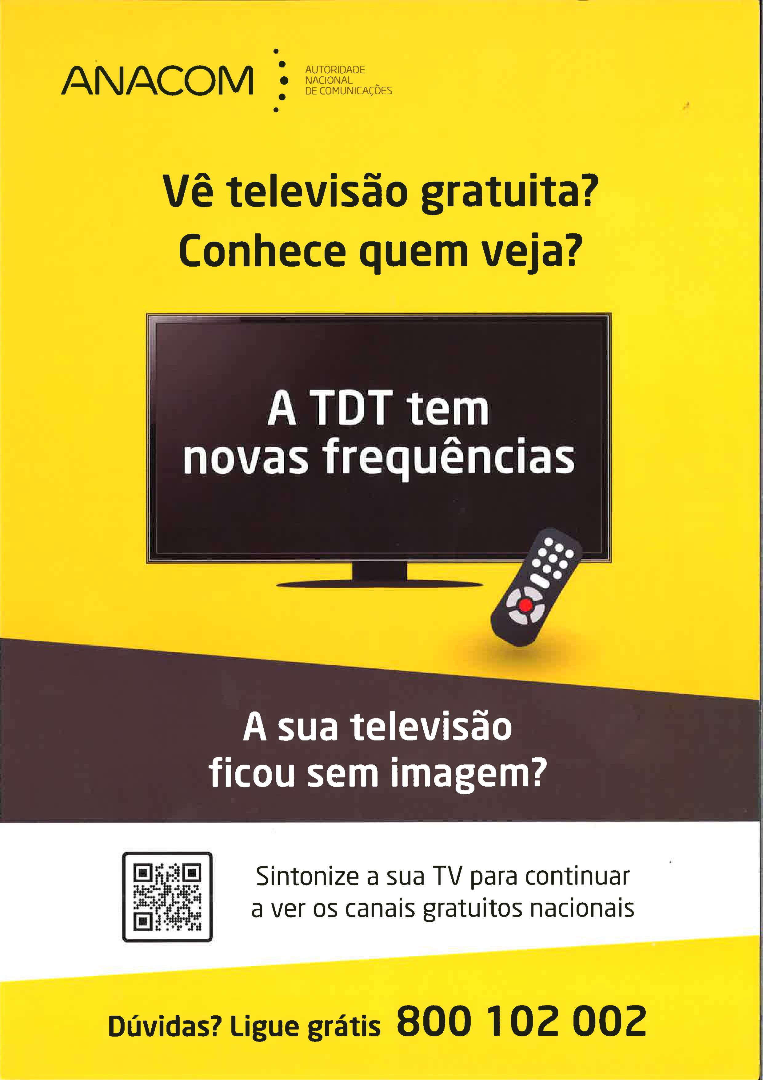 Alterações no serviço da TDT