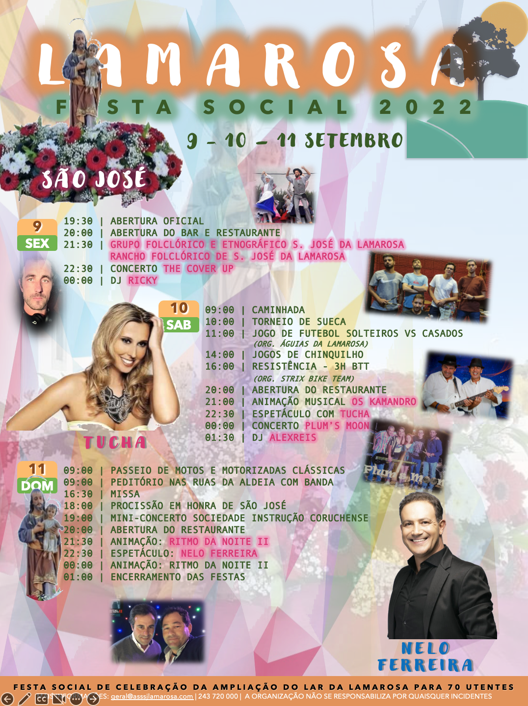 Programa das Festa Social 2022 – ASSSJLamarosa
