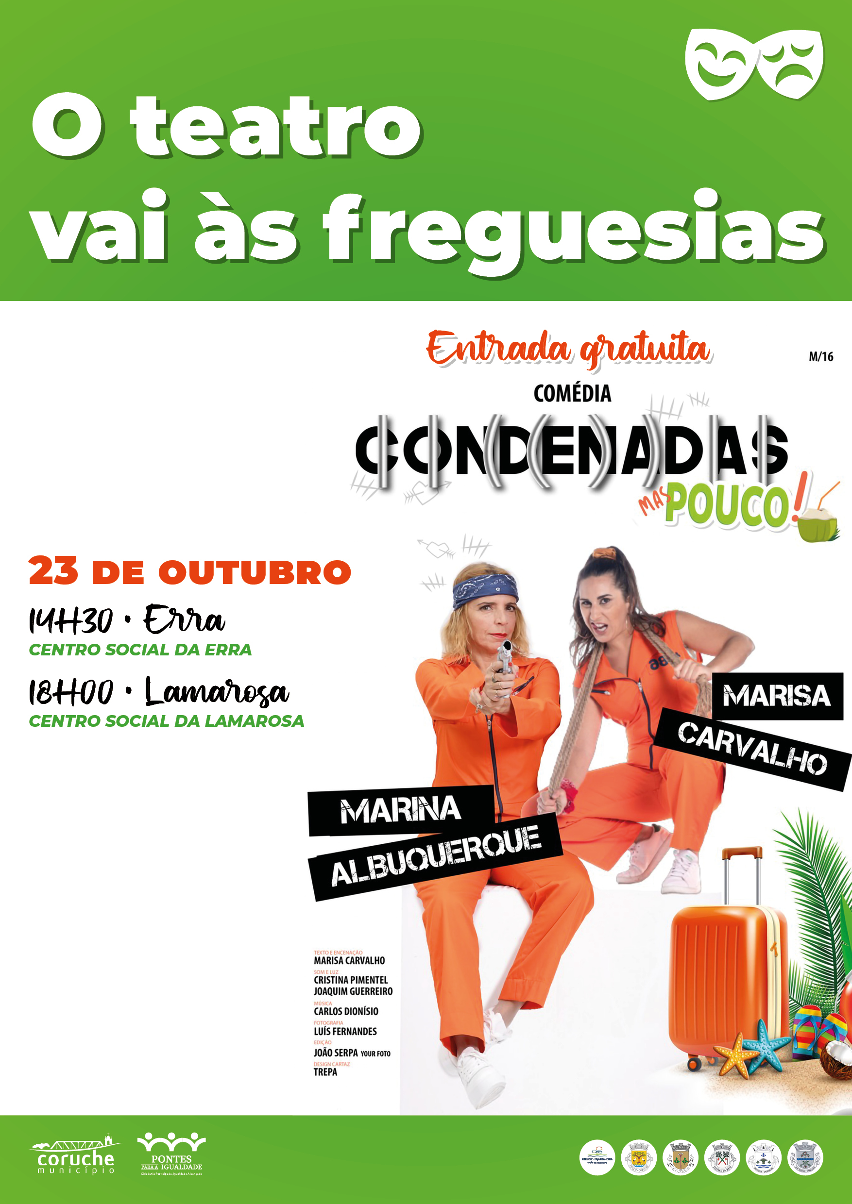 “O teatro vai à Freguesia de São José da Lamarosa”
