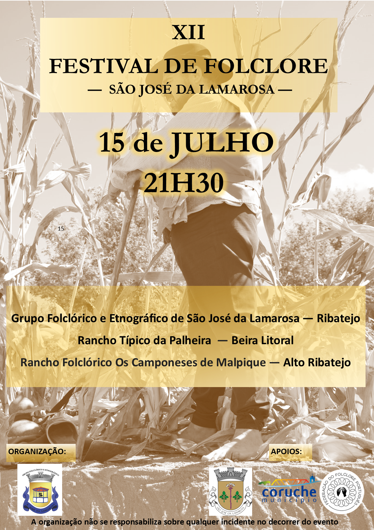 XII Festival de Folclore São José da Lamarosa