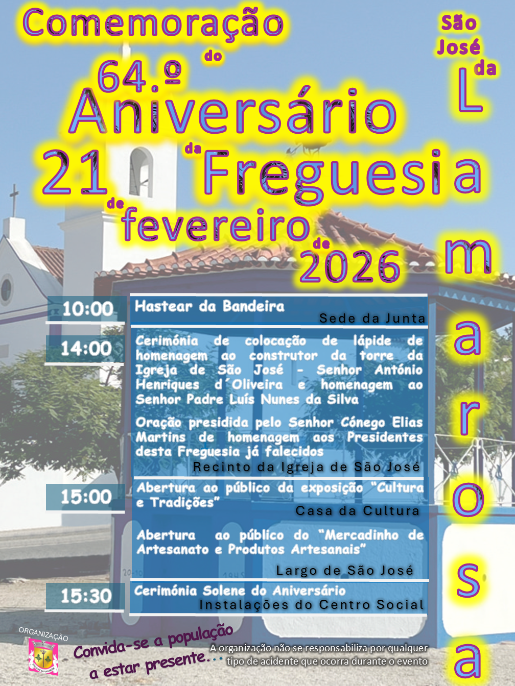 “Comemoração do 64.º Aniversário da Freguesia”