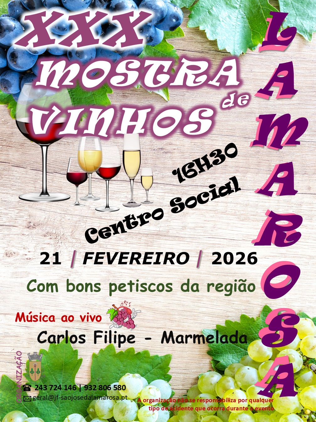  “XXX Mostra de Vinhos da Freguesia”